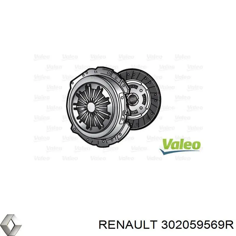Сцепление 302059569R Renault (RVI)