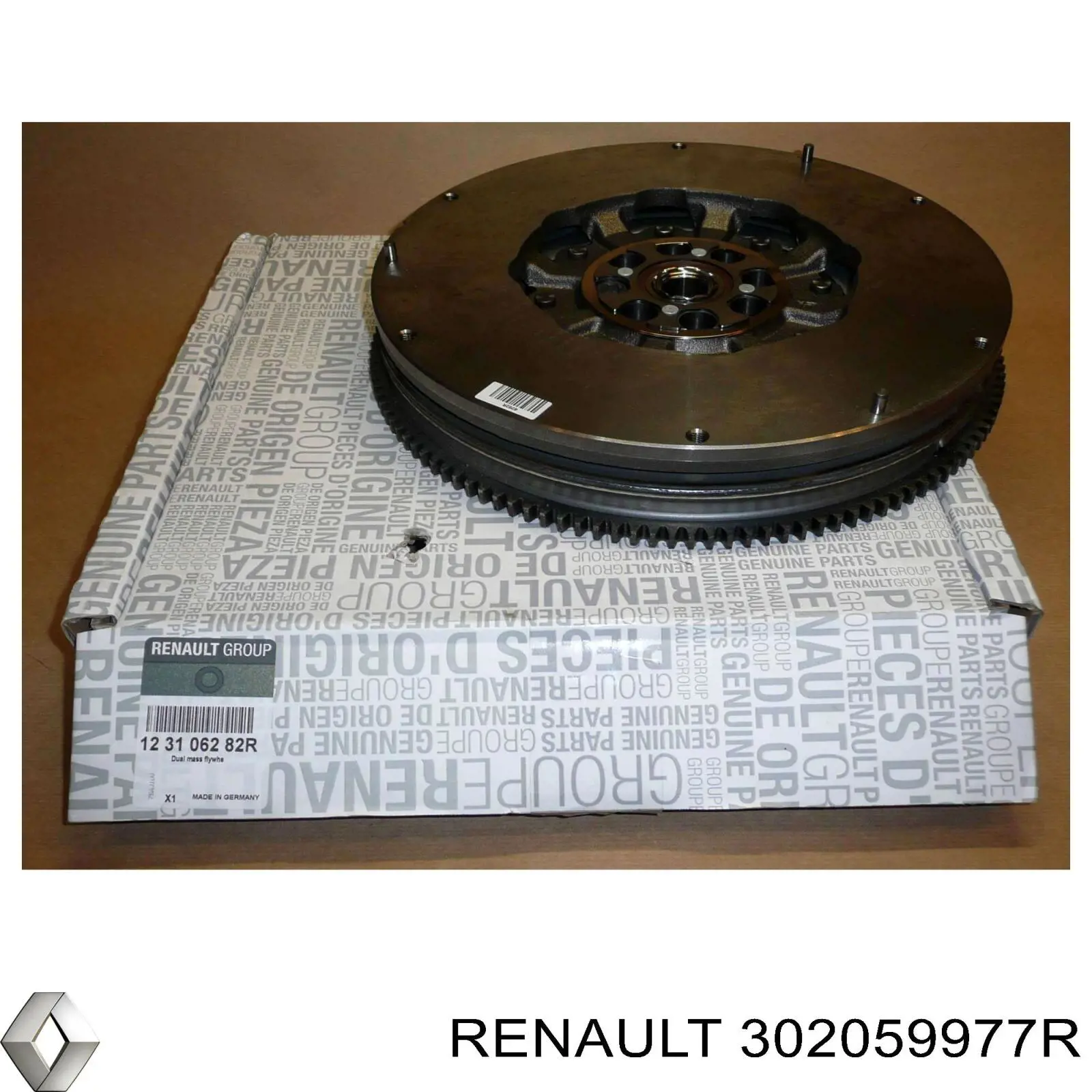 302059977R Renault (RVI) kit de embraiagem (3 peças)