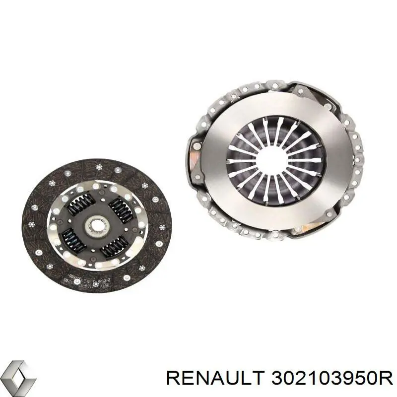Лепестковая корзина сцепления Renault (RVI) 302103950R цена, от 13.73 USD