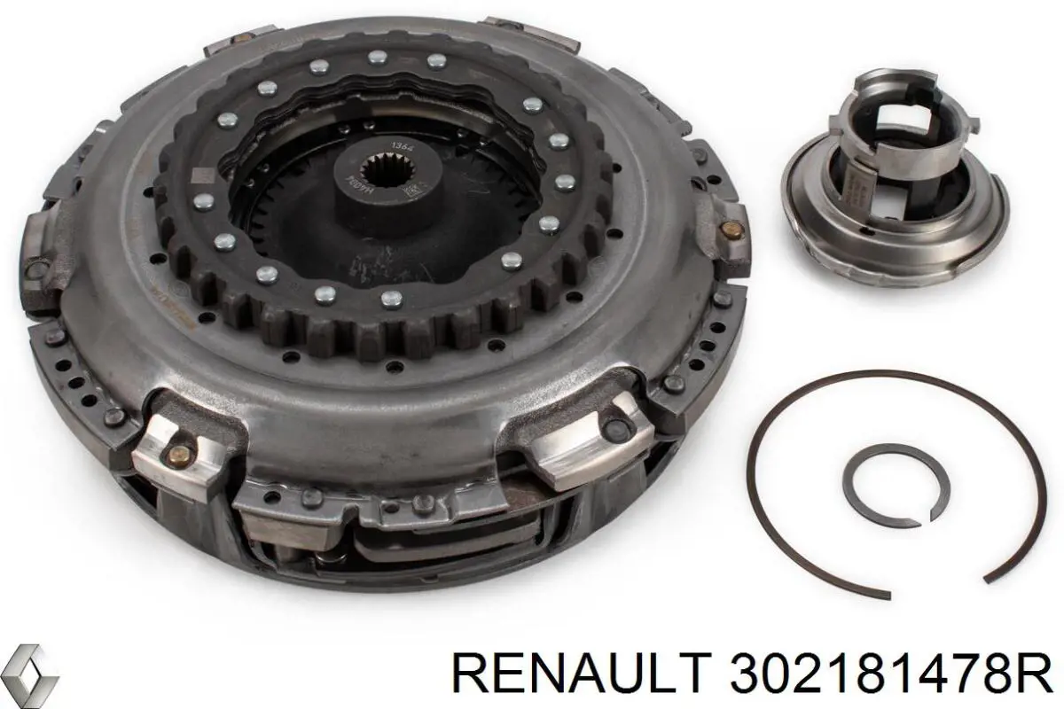 Комплект сцепления (3 части) Renault (RVI) 302181478R цена, от 633.46 USD