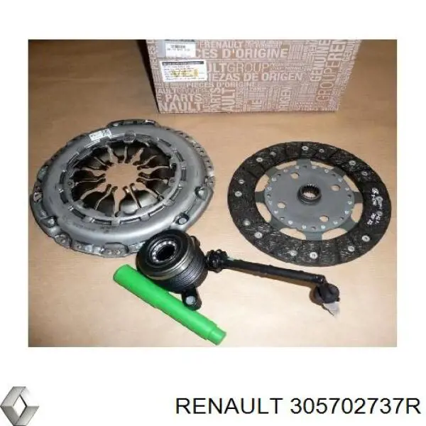 Купить 305702737R Renault (RVI) Комплект сцепления (диск, корзина, подшипник)