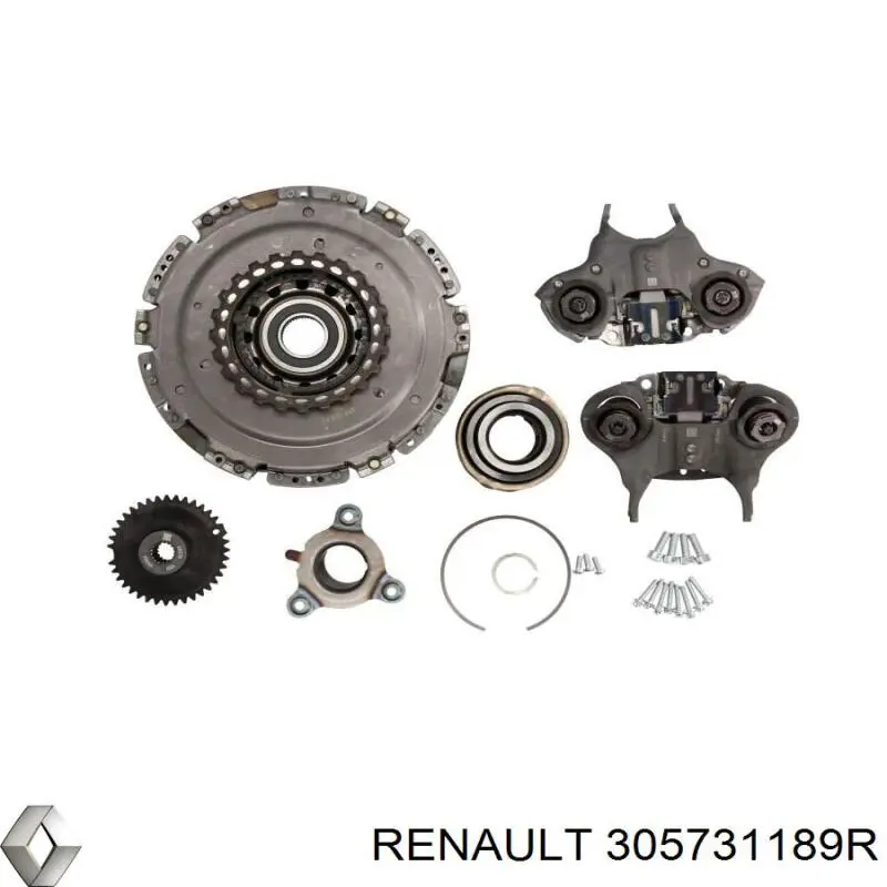 305731189R Renault (RVI) forquilha de embraiagem