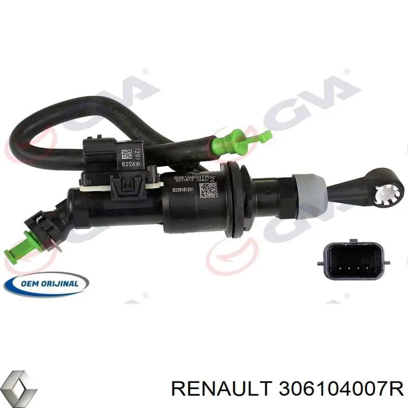 Cilindro mestre de embraiagem para Renault ARKANA (LCM)
