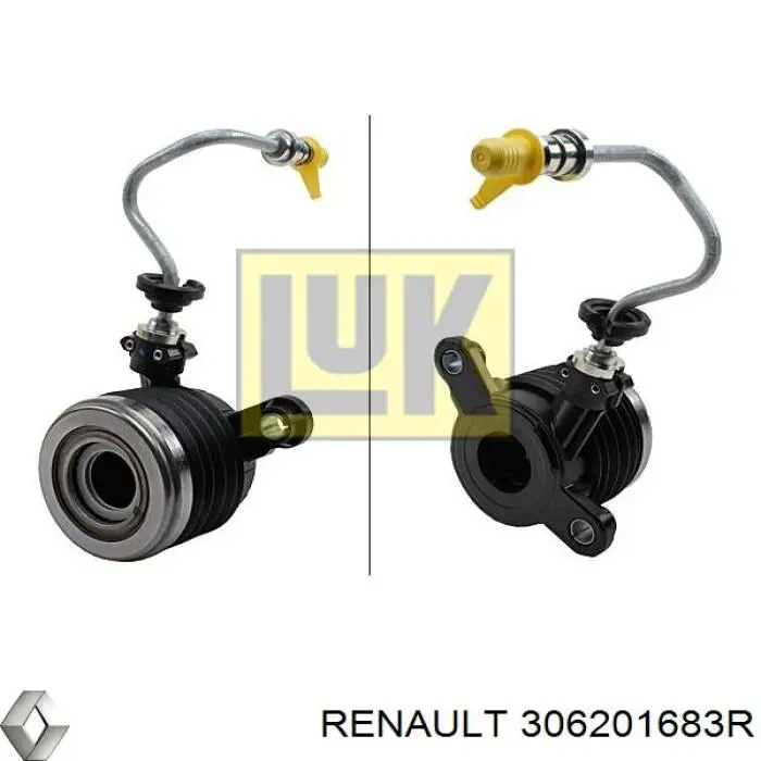 Цилиндр сцепления рабочий с выжимным подшипником Renault (RVI) 306201683R цена, от 63.25 USD