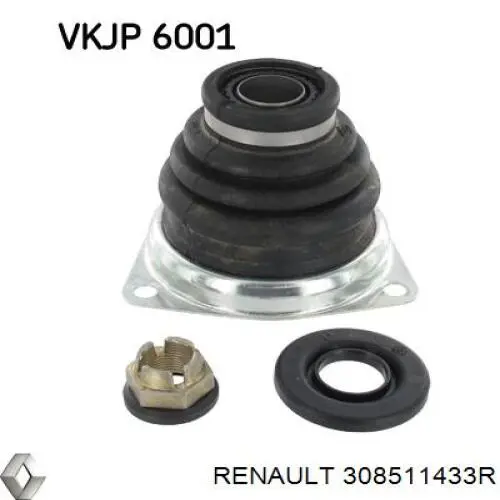 308511433R RENAULT Latiguillo de embrague original y equivalente