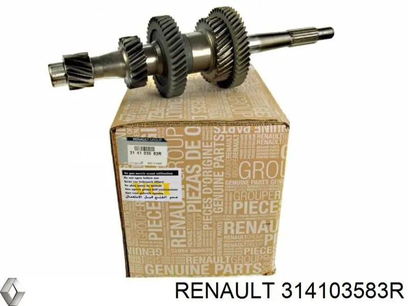 Вал коробки передач первичный на Renault Master III 