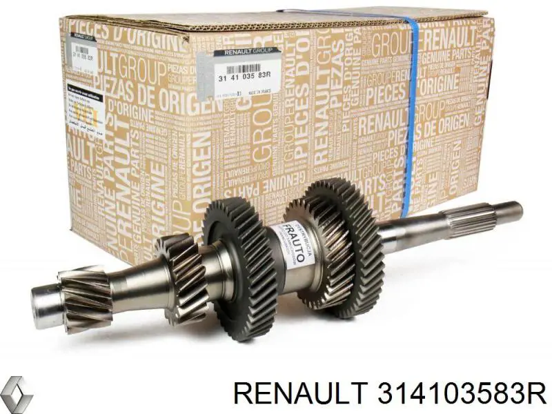 Вал первичный, коробки передач Renault (RVI) 314103583R цена, от 350.61 USD