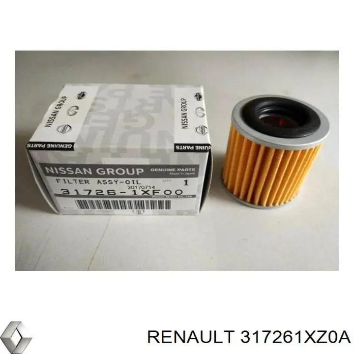 Фильтр АКПП 317261XZ0A Renault (RVI)