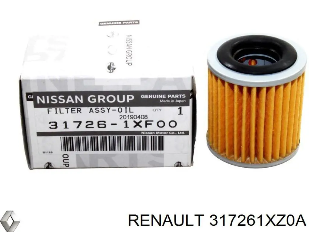 Купить 317261XZ0A Renault (RVI) Фильтр автоматической коробки передач