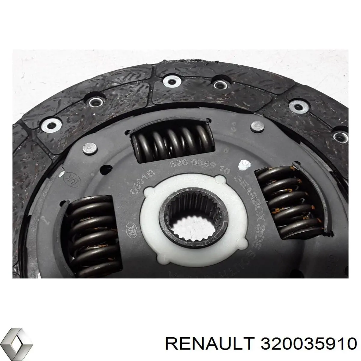 Диск сцепления 320035910 Renault (RVI)