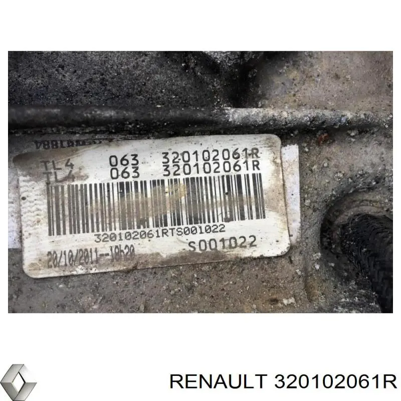 Коробка переключения передач Renault (RVI) TL4K9S2 цена, от 140.02 USD