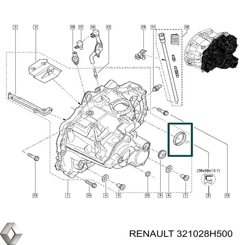  321028H500 Nissan