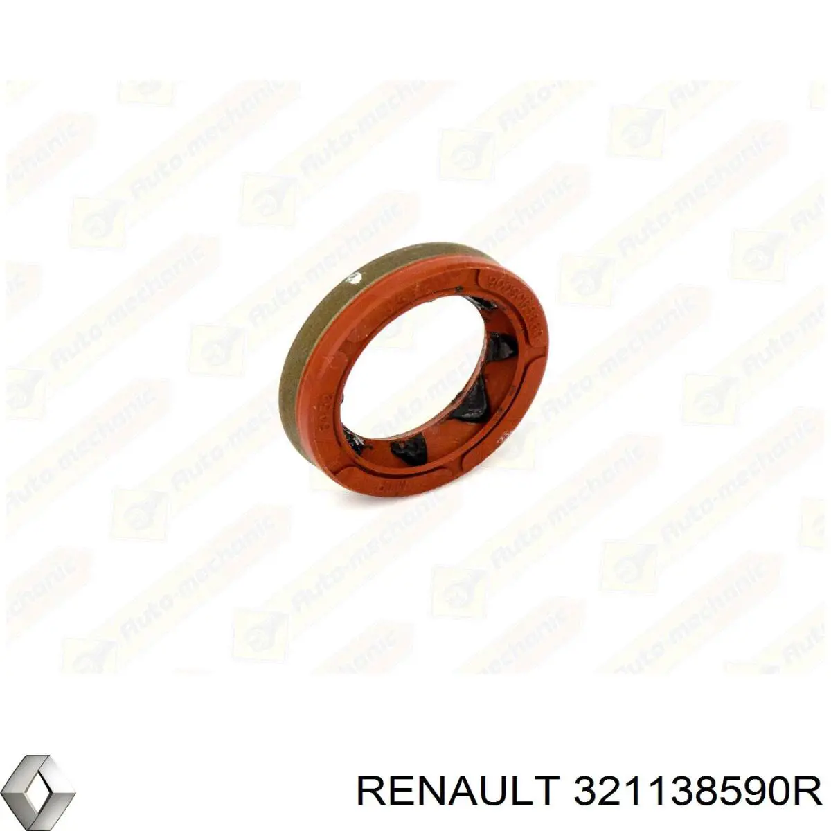 321138590R Renault (RVI) vedação da caixa automática de mudança (de árvore de saída/primária)