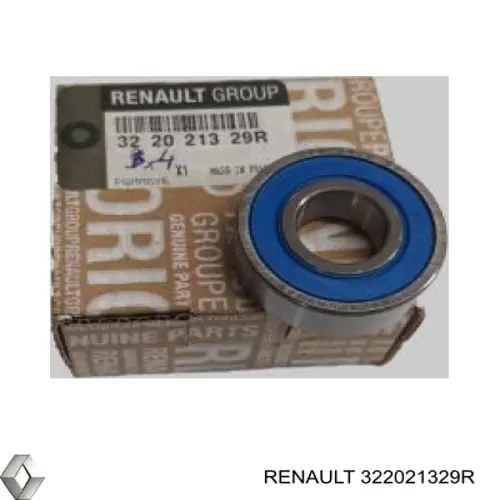 Купить 322021329R Renault (RVI) Опорный подшипник первичного вала КПП (центрирующий подшипник маховика)