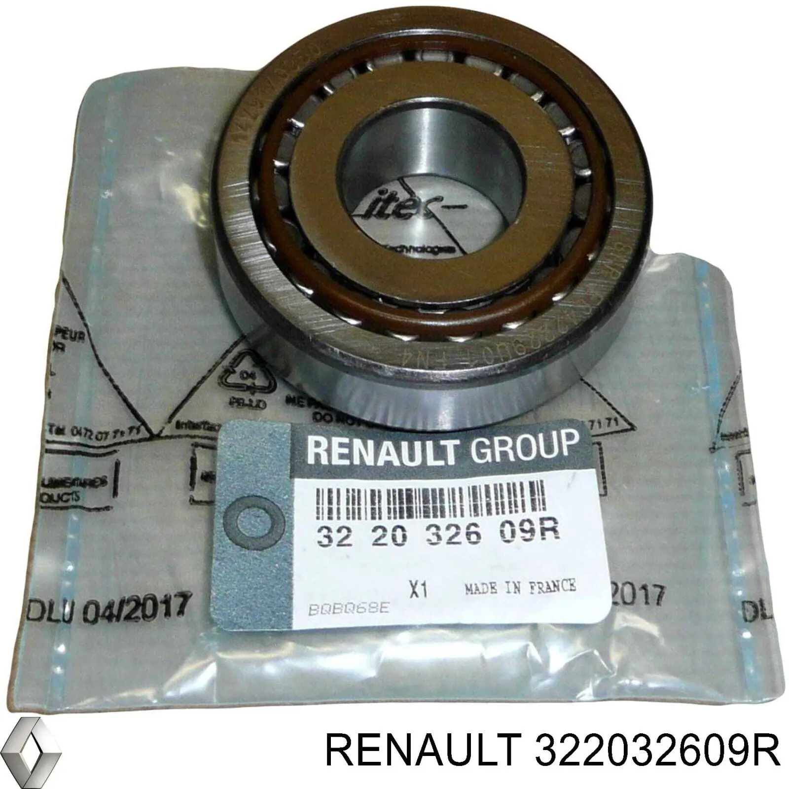 322032609R Renault (RVI) подшипник первичного вала кпп