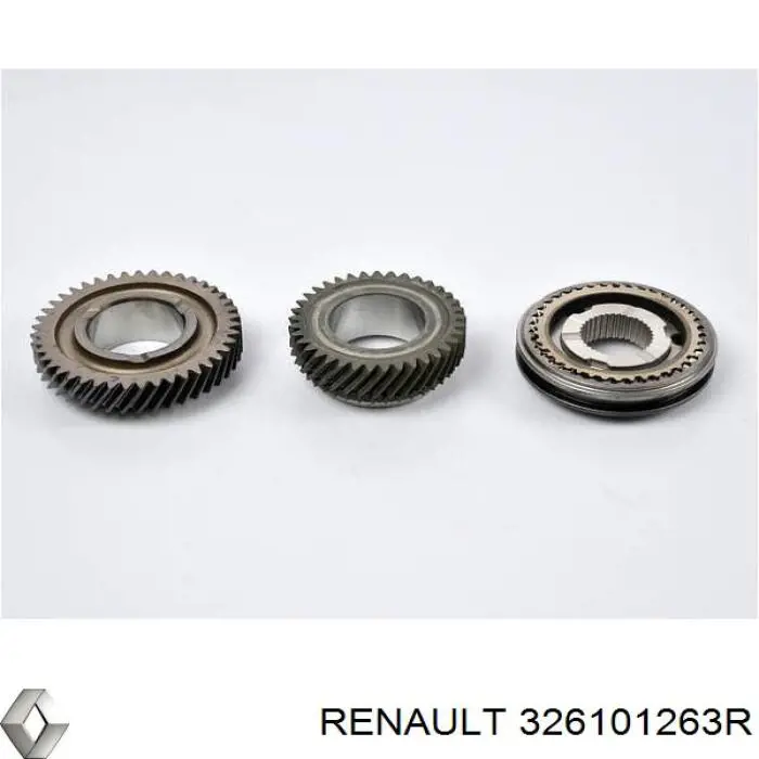 Шестерня 3-й передачи Renault (RVI) 326101263R цена, от 204.71 USD
