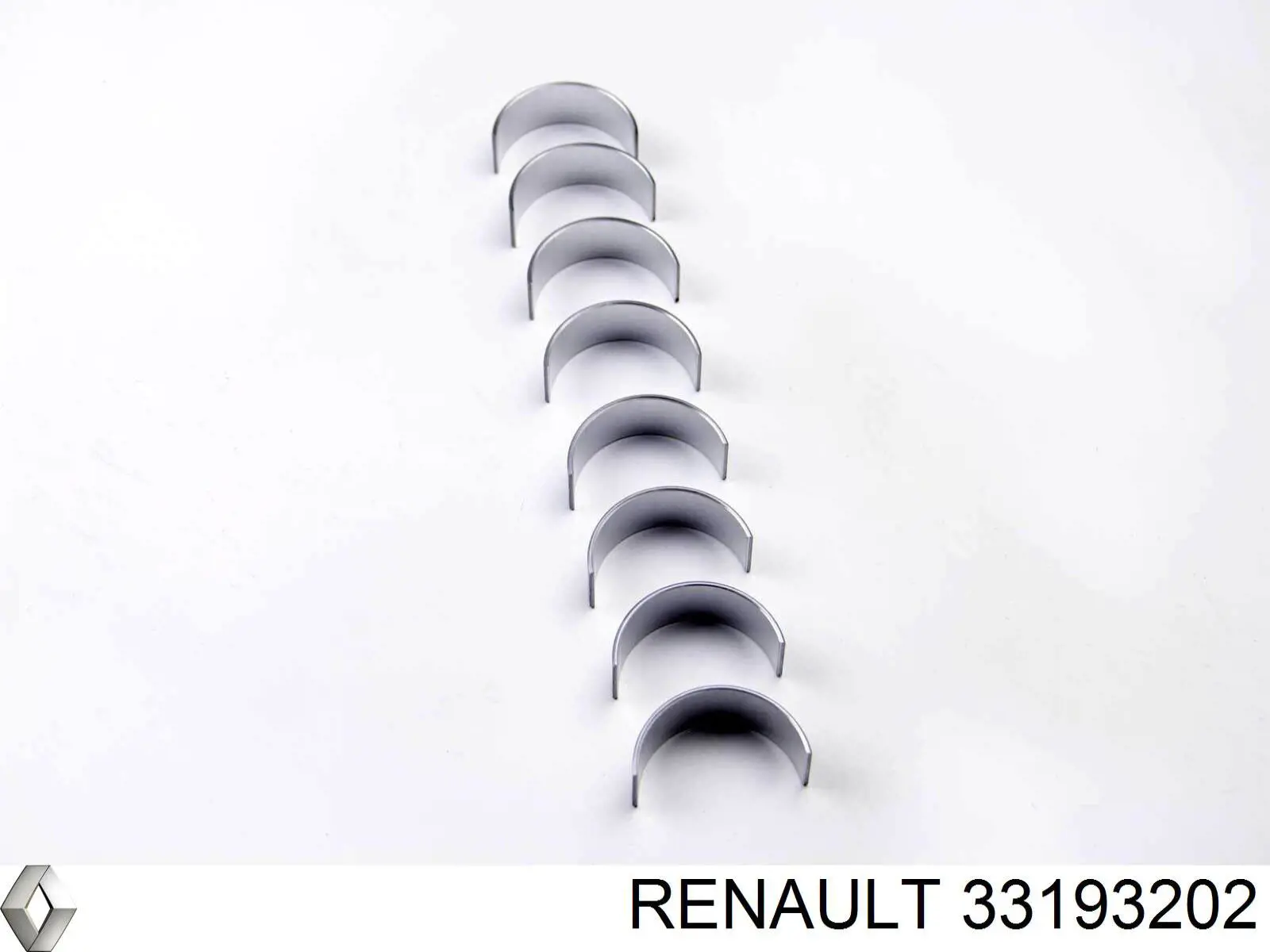 Вкладыши шатунные 33193202 Renault (RVI)