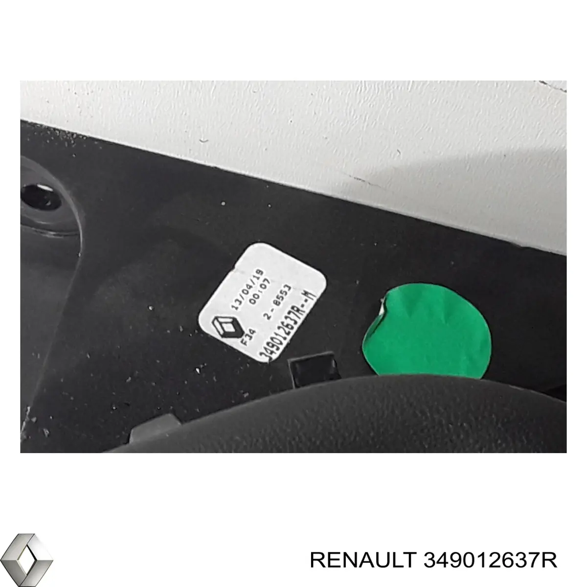 Селектор АКПП Renault (RVI) 349012637R