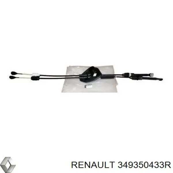 Трос переключения передач сдвоенный на Renault Scenic II 
