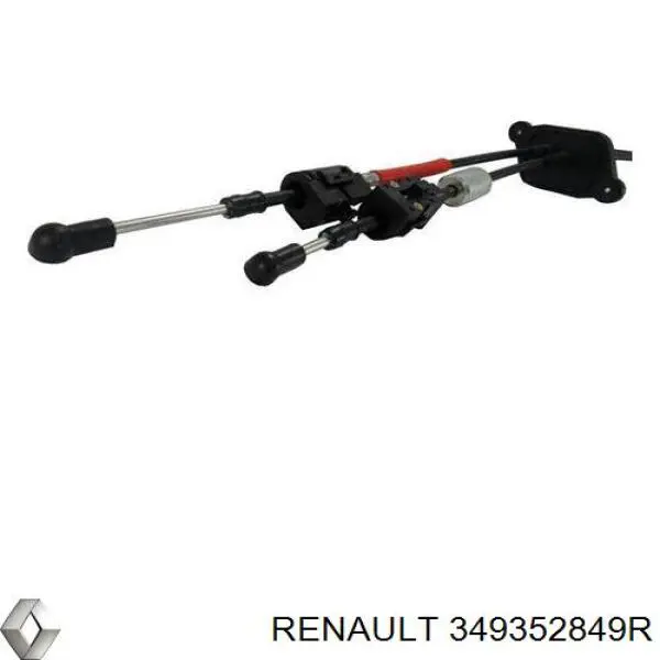 Сдвоенный трос переключения передач Renault (RVI) 349352849R