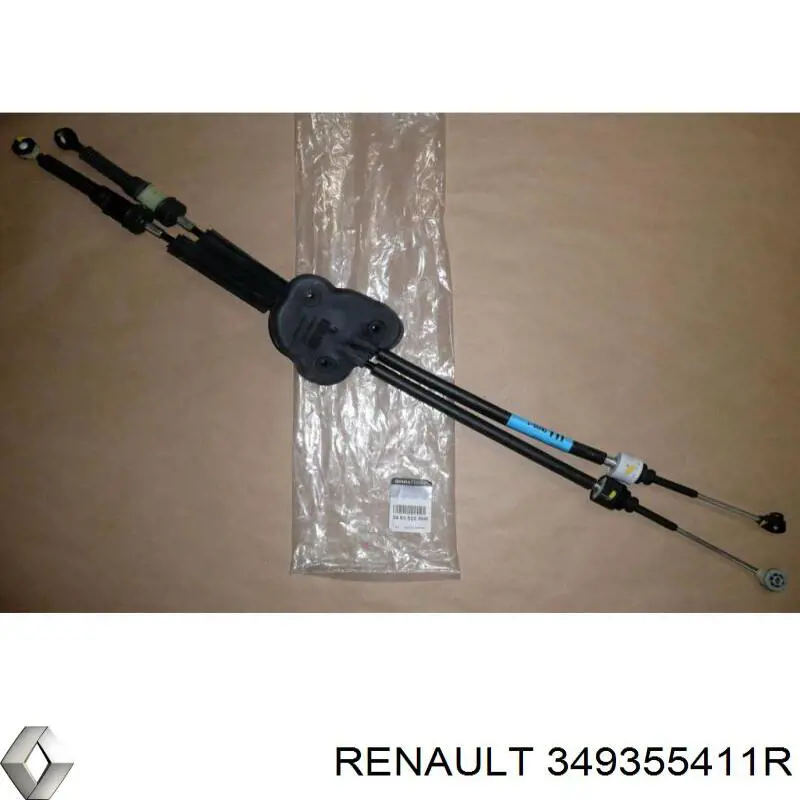 Трос переключения передач сдвоенный 349355411R Renault (RVI)