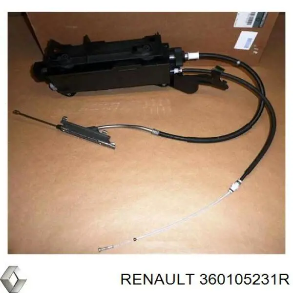 Блок управления (модуль) электромеханического стояночного тормоза на Renault Scenic II 
