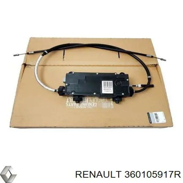 Блок управления (модуль) электромеханического стояночного тормоза на Renault Laguna III 