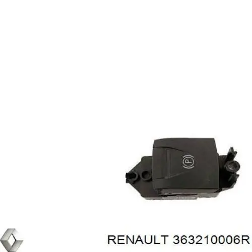 Выключатель контроля положения ручного тормоза на Renault Scenic III 