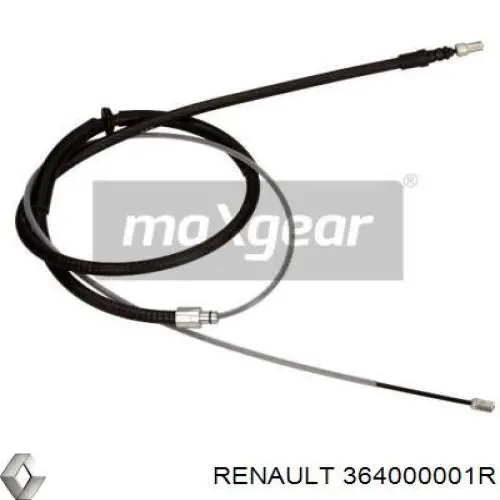 Задний трос ручника Renault (RVI) 364000001R цена, от 24.77 USD