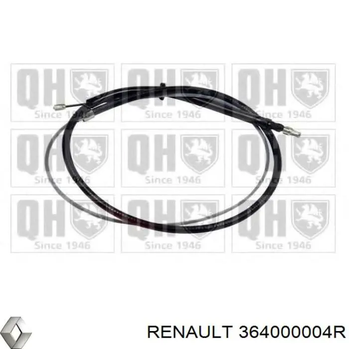364000004R Renault (RVI) Трос ручного тормоза задний правый/левый