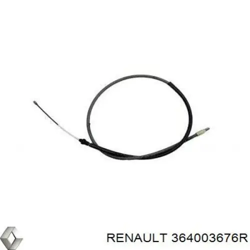 Задний трос ручника Renault (RVI) 364003676R цена, от 25.21 USD