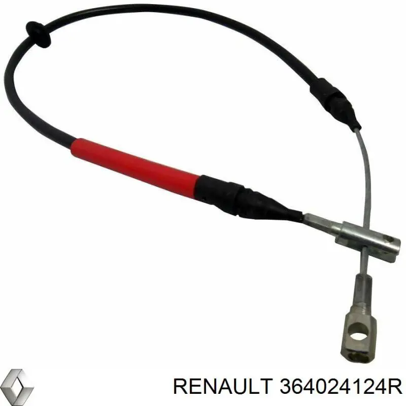 364024124R Renault (RVI) трос ручного тормоза передний