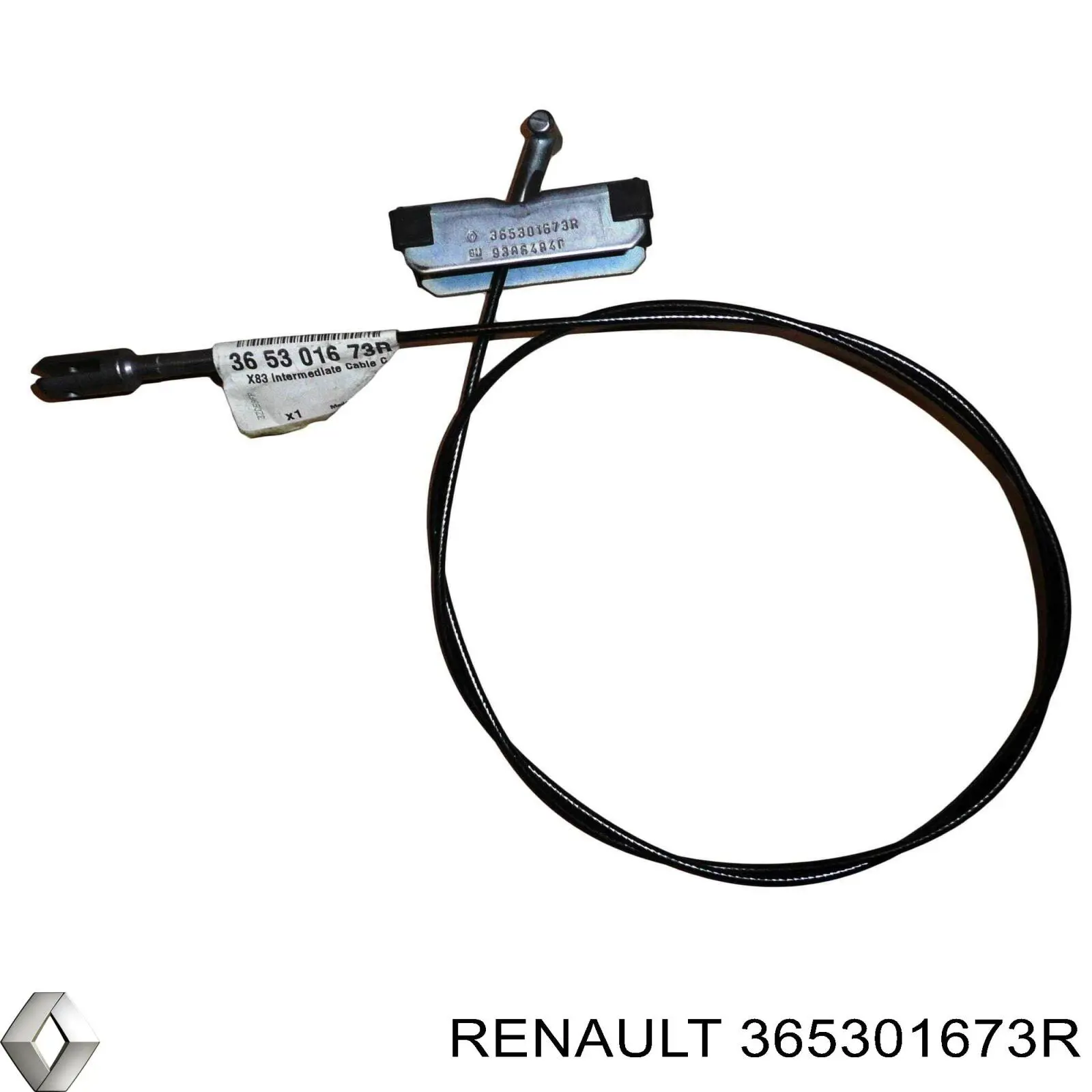 Купить 365301673R Renault (RVI) Трос ручного тормоза промежуточный