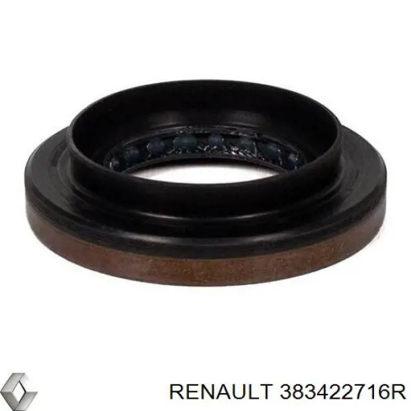 383422716R RENAULT Anillo retén de semieje, eje delantero, derecho original y equivalente