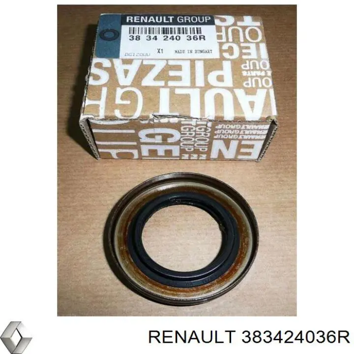 383424036R RENAULT Anillo retén, diferencial eje delantero original y equivalente
