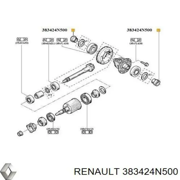 383424N500 Renault (RVI)