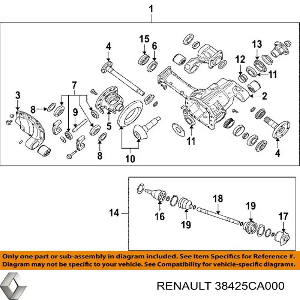  38425CA000 Renault (RVI)