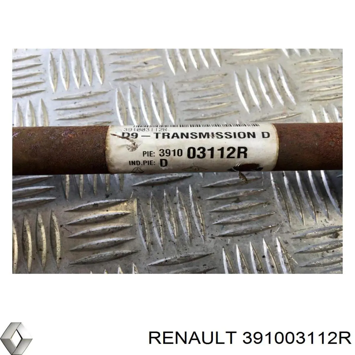 Купить 391003112R Renault (RVI) Вал приводной правый