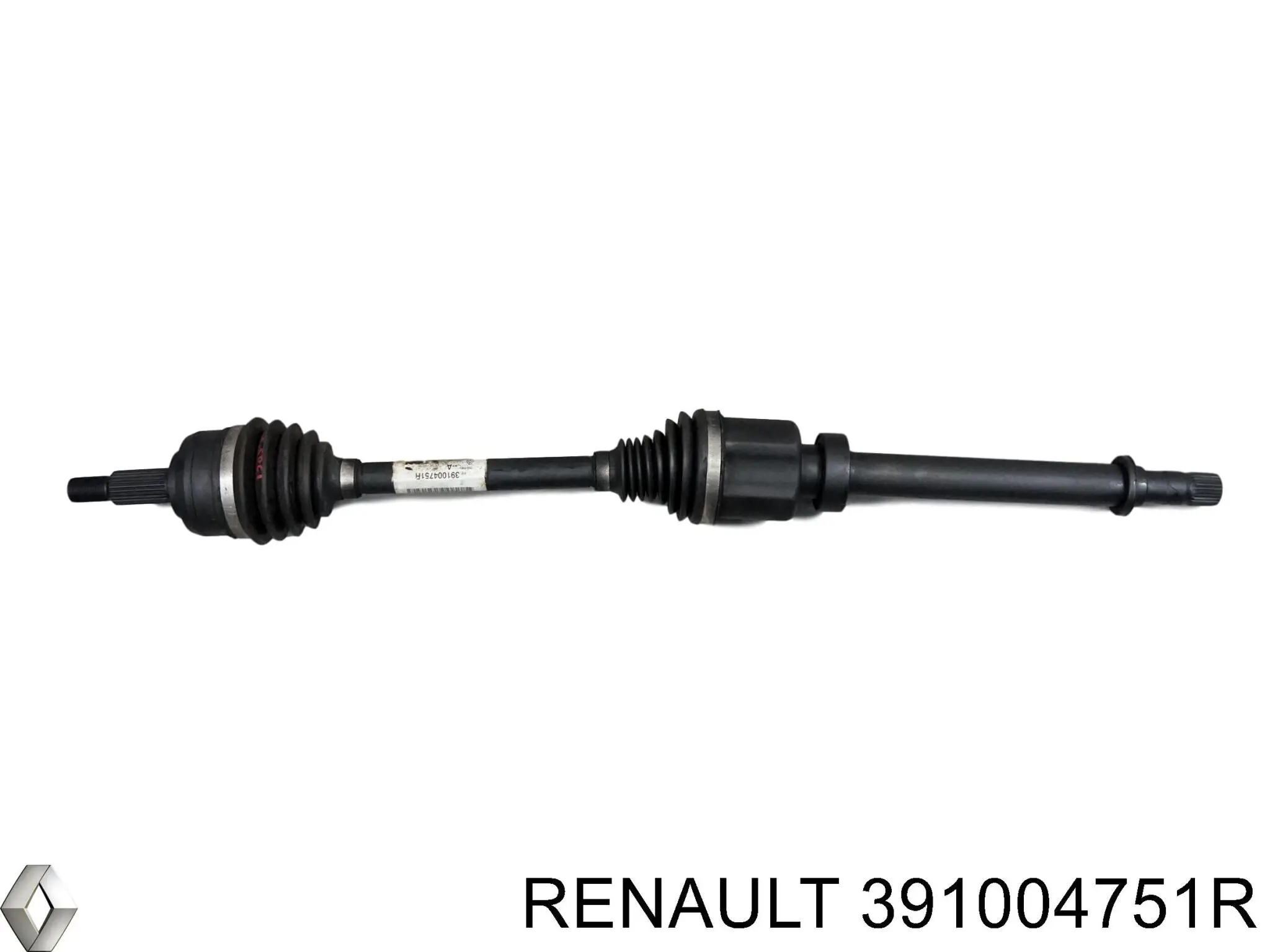 Полуось (привод) передняя правая 391004751R Renault (RVI)