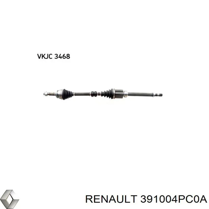 Привод передний правый Nissan/Infiniti 391004EA0B цена, от 148.19 USD