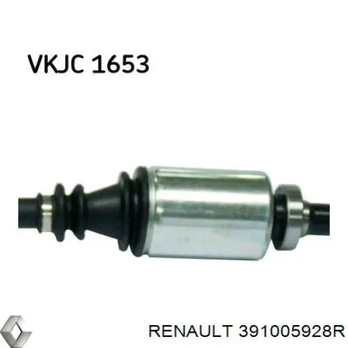 Привод передний правый Renault (RVI) 391005928R цена, от 64.12 USD