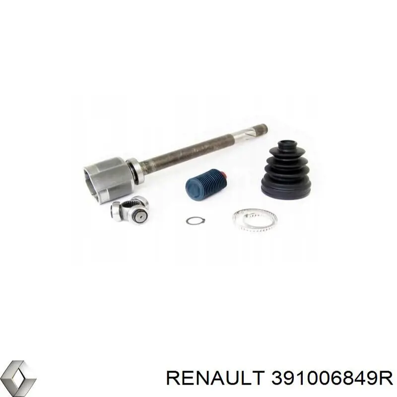 391006849R Renault (RVI) Полуось передняя, правая