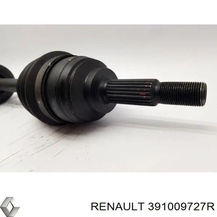 391009727R Renault (RVI) semieixo (acionador dianteiro direito)
