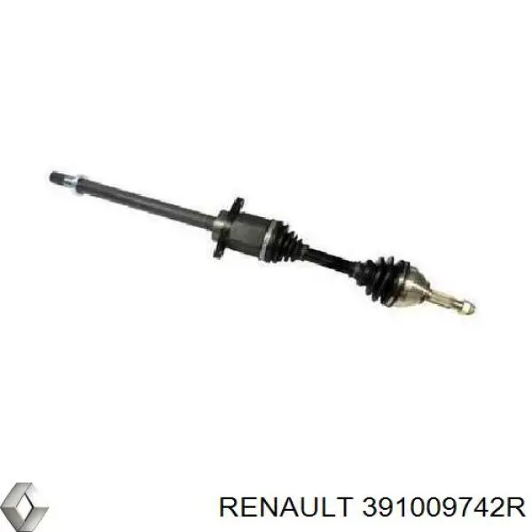 391009742R Renault (RVI) полуось (привод передняя правая)