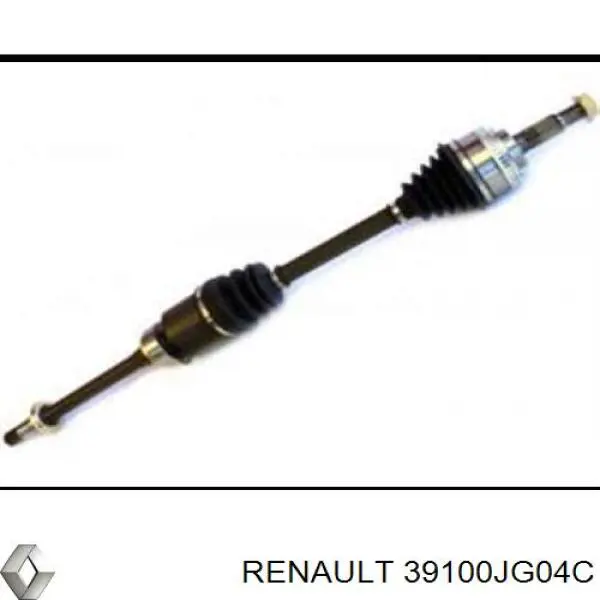 Правая полуось 39100JG04C Renault (RVI)