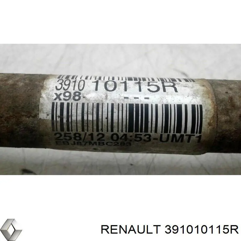 Привод передний левый Renault (RVI) 391010115R цена, от 108.79 USD