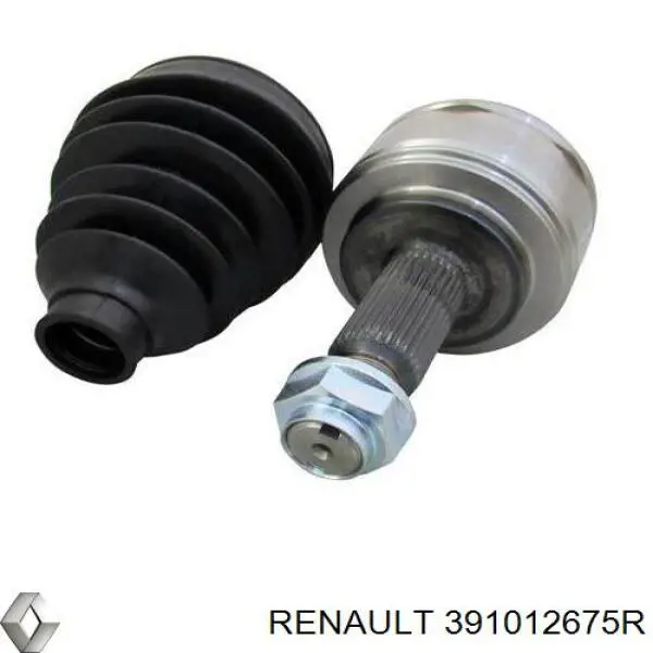 Левая полуось 391012675R Renault (RVI)