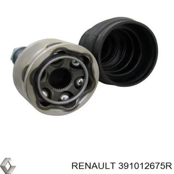 391012675R Renault (RVI) Полуось передняя левая