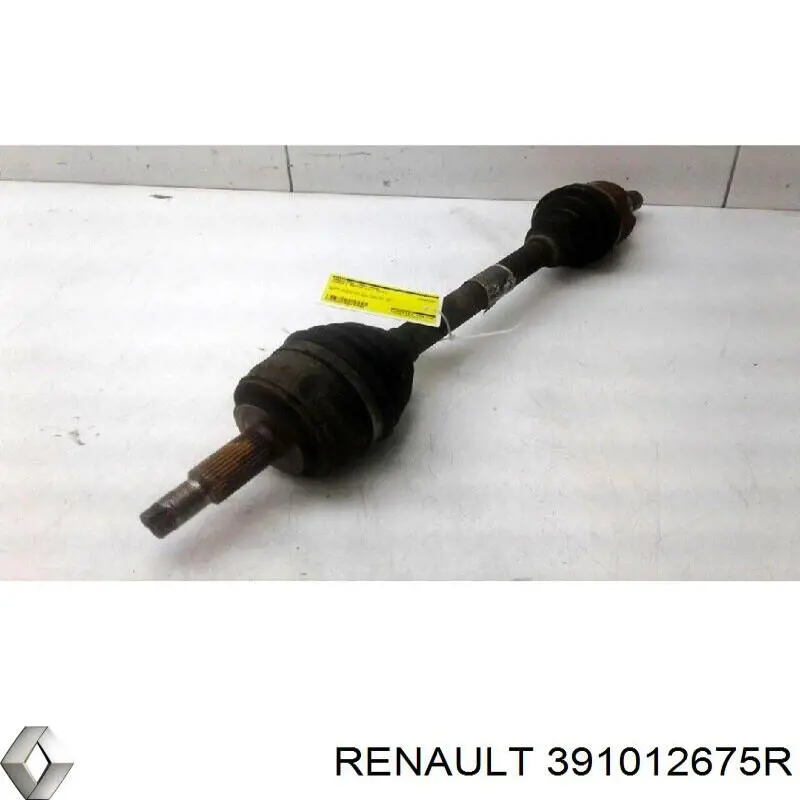 Левая полуось 391012675R Renault (RVI)
