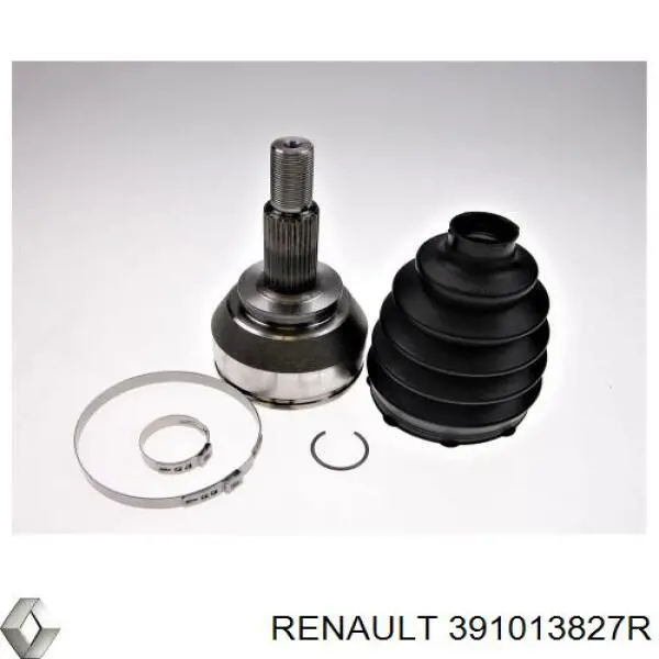 Левая полуось 391013827R Renault (RVI)